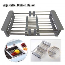 Armor-Tec Expandable Sink Drying Rack, Adjustable Sink Drainer Basket